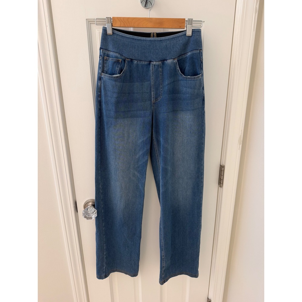 Halara Flex High Waisted Straight Leg Pull On Jeans Size S